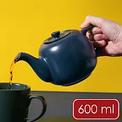 《La Cafetiere》石陶茶壺(湛藍600ml) | 泡茶壺 沖泡壺 陶瓷茶具