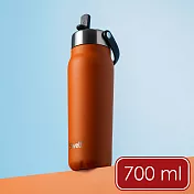 《S’well》Explorer不鏽鋼吸管保溫瓶 - 琥珀棕700ml