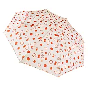 【RAINSTORY】蘋果刺蝟抗UV雙人自動傘(橘)