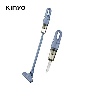 【KINYO】輕巧兩用手持吸塵器 KVC-6225 活力藍