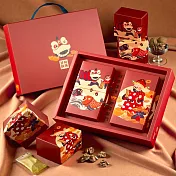 【十翼饌】魚躍龍門堅果禮盒x1盒 (春節/伴手禮/過年/送禮)