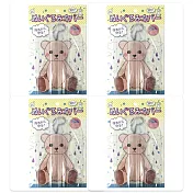 HAPILA ハピラ 推活周邊4入共8 透明展示娃包 2入 娃包 痛包 透明包 娃娃包 娃娃套 玩偶套 玩偶包護套