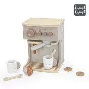 【Label Label】木質濃縮咖啡機- 奶茶色