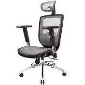 GXG 高背全網 電腦椅 (鋁腳/升降扶手) TW-81X6 LUA5