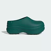 Adidas Adifom Stan Mule W [IE0481] 女 穆勒鞋 拖鞋 休閒 經典 三葉草 厚底 深綠