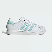 Adidas Superstar II W [JH7060] 女 運動休閒鞋 貝殼頭 舒適 白 藍