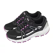 Skechers 戶外鞋 Hillcrest 2.0 女鞋 黑 紫 防潑水 機能 運動鞋 180296BKHP 23.5cm BLACK/HOT PINK