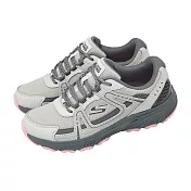 Skechers 戶外鞋 Hillcrest 2.0 女鞋 灰 粉紅 防潑水 機能 運動鞋 180296GYPK