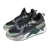Puma 休閒鞋 Rs-X Heritage 男鞋 黑 灰 拼接 緩衝 老爹鞋 398210-11