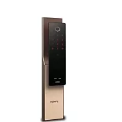 含安裝 ZIGBANG SHP-P52 推拉式電子鎖 APP/指紋/卡片/密碼/鑰匙
