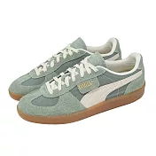 Puma 休閒鞋 Palermo Vintage 男鞋 女鞋 綠 米白 膠底 麂皮 復古 德訓鞋 396841-12