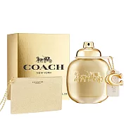 【COACH】時尚閃耀女性香精50ml(贈手拿包)