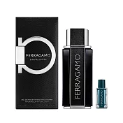 【FERRAGAMO】菲常幽墨男性淡香精100ml(贈隨機小香乙瓶)