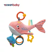 Ocean Baby動物安撫音樂拉鈴- 粉紅鯨魚
