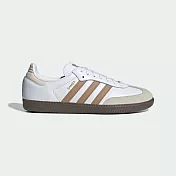 Adidas 愛迪達 Samba OG [JR0912] 男 運動休閒鞋 德訓鞋 舒適 白 棕