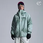 ADISI 男SMAWARM海洋溫控防水防風透氣雪衣 AJ2521029｜防潑水 防水透氣 蚵技棉 滑雪外套 保暖外套 XL 渲染海綠