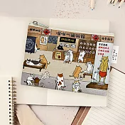 Sunny Bag x 貓小姐Ms.Cat-萬用收納袋(M)-喵喵叫國術館