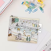 Sunny Bag x 貓小姐Ms.Cat-萬用收納袋(S)-洗澎澎