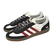 adidas 休閒鞋 Handball Spezial 男鞋 白 黑 紅 復古 麂皮 愛迪達 JQ8735