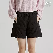 ADISI 女SMAWARM海洋溫控超撥水穿搭保暖短褲 AP2521058｜防潑水 蚵技棉 抗靜電 穿搭褲 S 宇宙黑