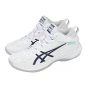 Asics 籃球鞋 GELHoop V17 男鞋 白 深藍 緩震 輕量 亞瑟士 1063A096104
