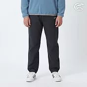 ADISI 童雙層撥水保暖褲 AP2521089｜防潑水 抗風 輕量 保暖長褲 130 黑色