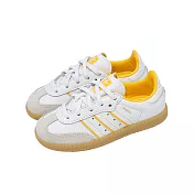 adidas 休閒鞋 Samba OG EL I 小童 學步鞋 白 黃 童鞋 愛迪達 IH5642