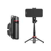CYKE F07 迷你手機自拍桿+藍芽輔拍捍(輔拍器) -黑色
