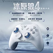 【Flydigi 飛智】冰原狼4 遊戲手把(國際版 支援Switch Steam 無線手把 電腦手把 卡比 薩爾達 魔物) 星環灰