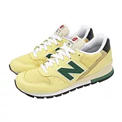 New Balance NB 休閒鞋 996 男鞋 女鞋 黃 綠 麂皮 復古 美制 紐巴倫 U996TD-D