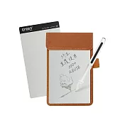 【Green Board 】7.2吋磁性電紙板 MT7進階收納組 - 黑色(電紙板x2+手寫筆+皮革夾 MIT雙專利設計) 無 棕色皮革夾