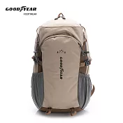 【Goodyear 固特異】男女款輕量戶外登山包 / GACB63004 F 棕