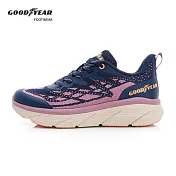 【Goodyear 固特異】飛羽 女款 3E寬楦輕量緩震運動鞋 / GAWR52846 JP23 深藍