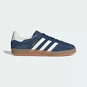 Adidas Gazelle Indoor [JQ8393] 男女 運動休閒鞋 麂皮 橡膠底 舒適 藍 25.5cm 藍