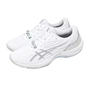 Asics 亞瑟士 羽球鞋 Court Control FF 4 男鞋 女鞋 白 銀 緩衝 支撐 1073A091100