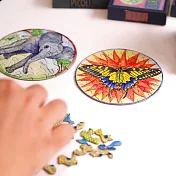 【賽先生科學工廠】華麗碎片：裝飾藝術拼圖-圓形(隨機出貨)