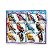 【賽先生科學工廠】日本復古鳥圖鑑錫製別針(隨機出貨)