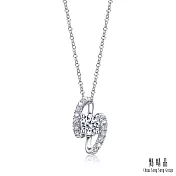 【點睛品】20分 鑽之頌 18K金鑽石項鍊