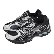 Asics 亞瑟士 休閒鞋 GEL-Nimbus 10.1 男鞋 女鞋 黑 銀 緩震 復古跑鞋 1203A820001