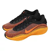 Nike 籃球鞋 G.T. Hustle Academy EP 男鞋 橘 黑 針織 緩衝 FJ7808-005 26cm BLACK/TOTAL ORANGE