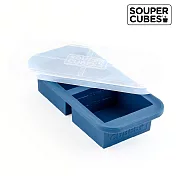 【Souper Cubes】多功能食品級矽膠保鮮盒-暮光藍 無 2格