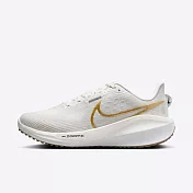 Nike W Vomero 17 [FB8502-006] 女 慢跑鞋 運動 路跑 訓練 緩震 耐磨 透氣 米白 金 23.5cm 白/金