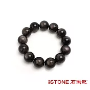 石頭記-品牌經典-銀曜石手鍊 16mm