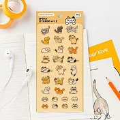 Romane Brunch Brother 早午餐兄弟立體滴膠貼紙 Ver.Mogry Mogry Friends