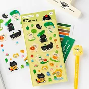 Romane Brunch Brother 早午餐兄弟立體滴膠貼紙 Ver.Mogry Rainy Mogry