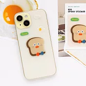 Romane Brunch Brother 早午餐兄弟Big立體滴膠貼紙 吐司