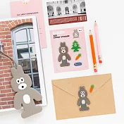 Romane Brunch Brother 早午餐兄弟Big立體滴膠貼紙 Bunny