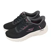 Skechers 健走鞋 Go Walk Flex Slip-Ins 女鞋 黑 瞬穿科技 休閒鞋 125503BLK