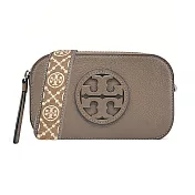 TORY BURCH Miller 經典LOGO相機包- 橡木灰