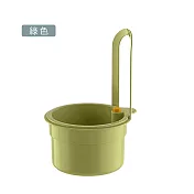 JIAGO 廚房水槽過濾網瀝水籃(收納籃/掛籃/瀝水架) 綠色